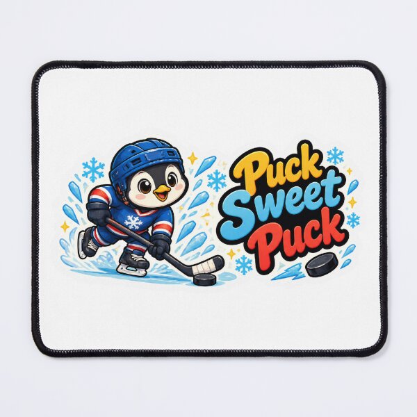 Item preview, Cute Penguin Hockey Player – Puck Sweet Puck Hockey Gift designed and sold by Isliath.