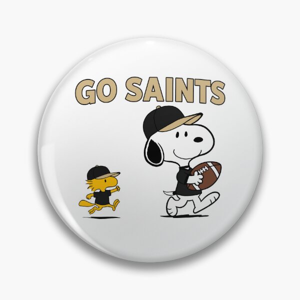 Item preview, Snoopy & Woodstock New Orleans Saints Football Retro F637 designed and sold by GLUVY-THEME.