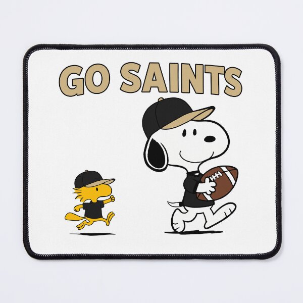 Item preview, Snoopy & Woodstock New Orleans Saints Football Retro F637 designed and sold by GLUVY-THEME.