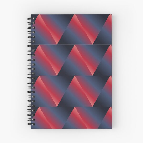 Item preview, Navy Red Gradient Diamond Pattern designed and sold by István Beresnyák.