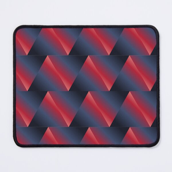 Item preview, Navy Red Gradient Diamond Pattern designed and sold by István Beresnyák.