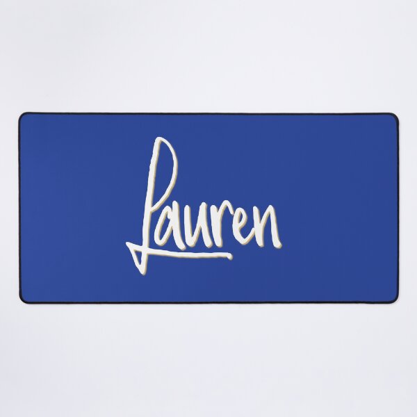 Item preview, LAUREN personalized type design designed and sold by CharlottePlaceArt.