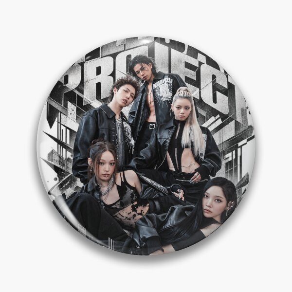 Item preview, ALLDAY PROJECT Crash Metallic Chrome Group Art designed and sold by Valereekmerch.