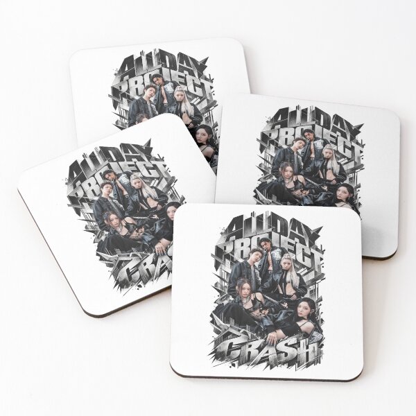 Item preview, ALLDAY PROJECT Crash Metallic Chrome Group Art designed and sold by Valereekmerch.