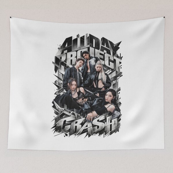 Item preview, ALLDAY PROJECT Crash Metallic Chrome Group Art designed and sold by Valereekmerch.