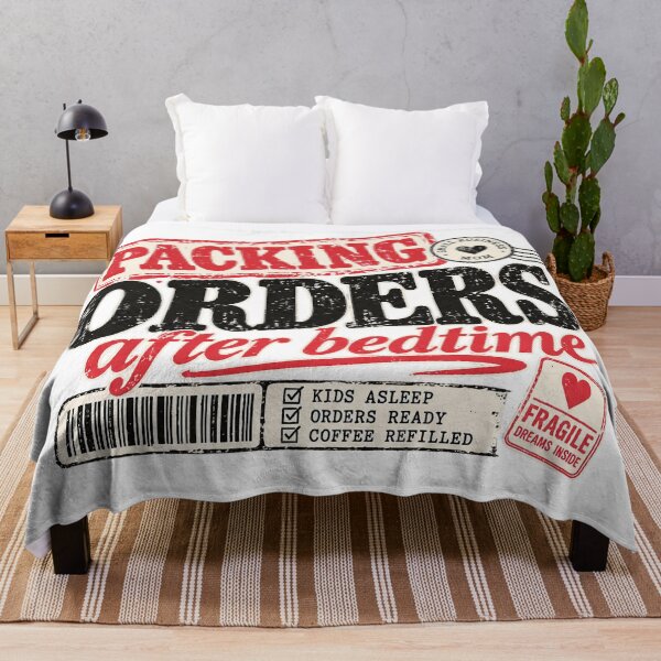 Item preview, Packing Orders After Bedtime – Small Business Mom designed and sold by dr-Hana.
