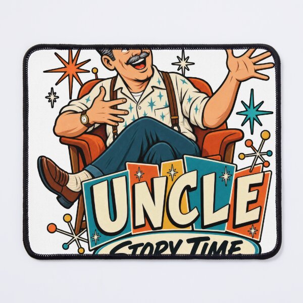 Item preview, Uncle Story Time Mid Century Balkan Family designed and sold by OfficialBalkan.