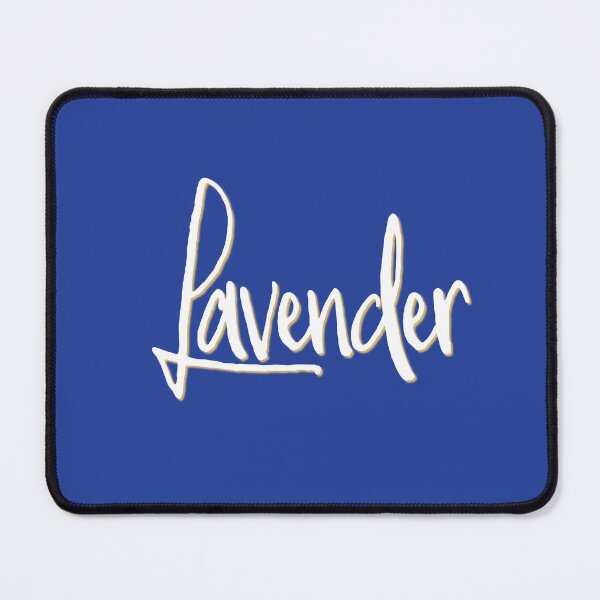 Item preview, LAVENDER personalized type design designed and sold by CharlottePlaceArt.