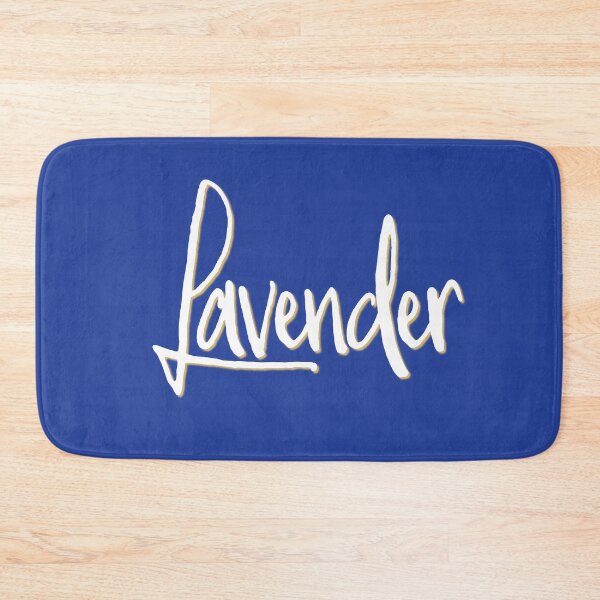 Item preview, LAVENDER personalized type design designed and sold by CharlottePlaceArt.