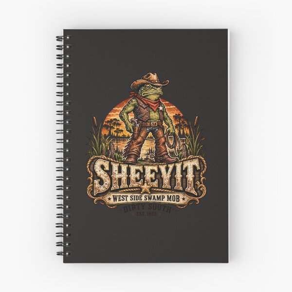 Item preview, Sheeyit Swamp Sheriff Frog designed and sold by AwesomeBeyondLimits.