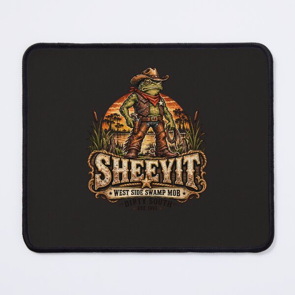 Item preview, Sheeyit Swamp Sheriff Frog designed and sold by AwesomeBeyondLimits.