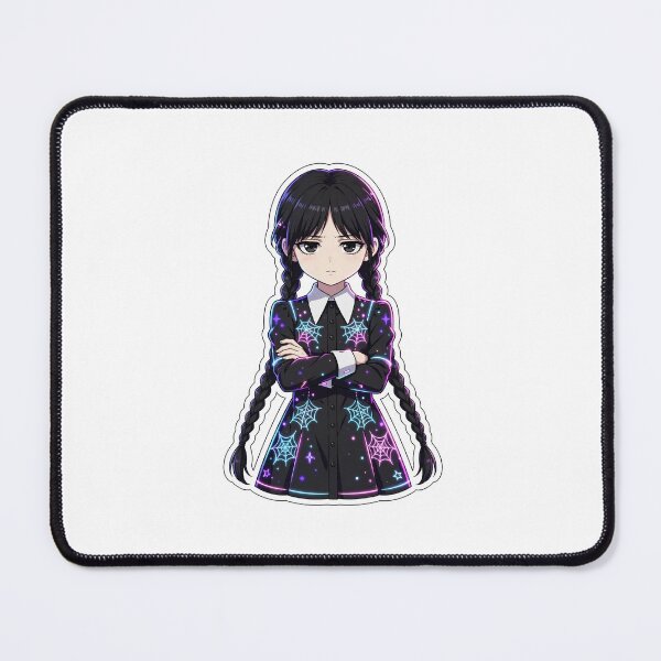Item preview, Wednesday Addams Neon Glow Sticker - Halloween designed and sold by Lesley D.