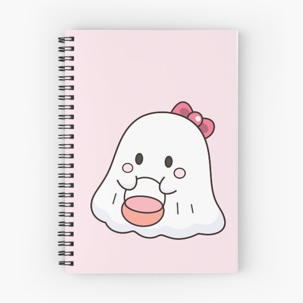 Item preview, Cute Ghost Girl Pastel Basket designed and sold by Porpor Artwork.