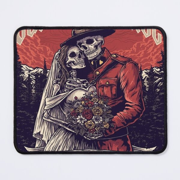 Item preview, Our Lady Peace Skeleton Couple designed and sold by Freedom Line Studio.