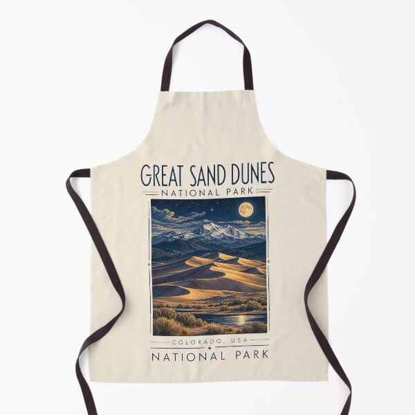 Item preview, Great Sand Dunes National Park, Colorado, USA [Vintage Illustration] designed and sold by elektronen.