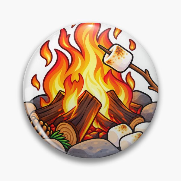 Item preview, Marshmallow campfire  designed and sold by FriendlyManitoba.