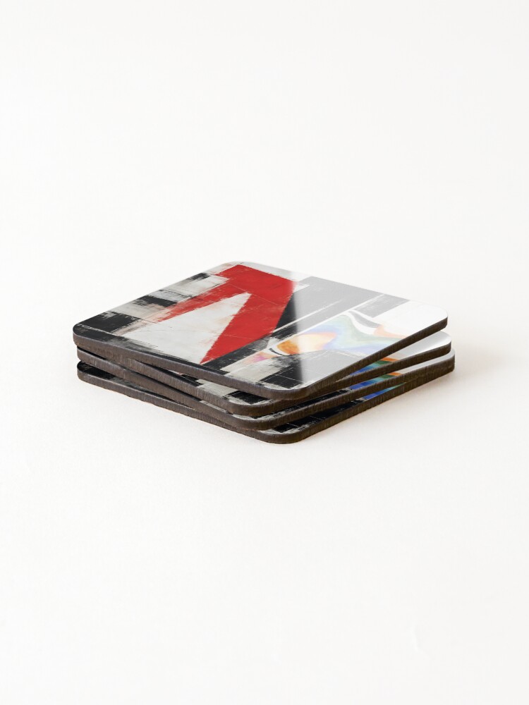 Thumbnail 4 of 5, Coasters (Set of 4), Between Structures designed and sold by Underdott.