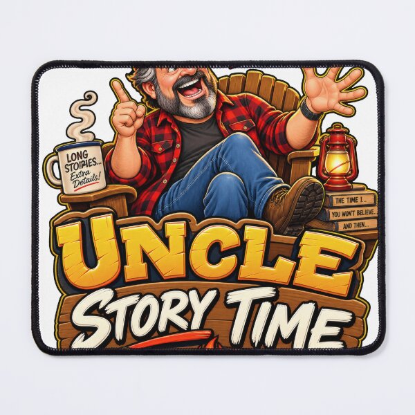 Item preview, Uncle Story Time Typography Balkan Family designed and sold by OfficialBalkan.