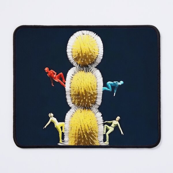 Item preview, Vibrant Yellow Abstract Art Sculpture designed and sold by Yellow Zone.