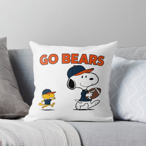 Item preview, Snoopy & Woodstock Chicago Bears Football Retro F639 designed and sold by GLUVY-THEME.