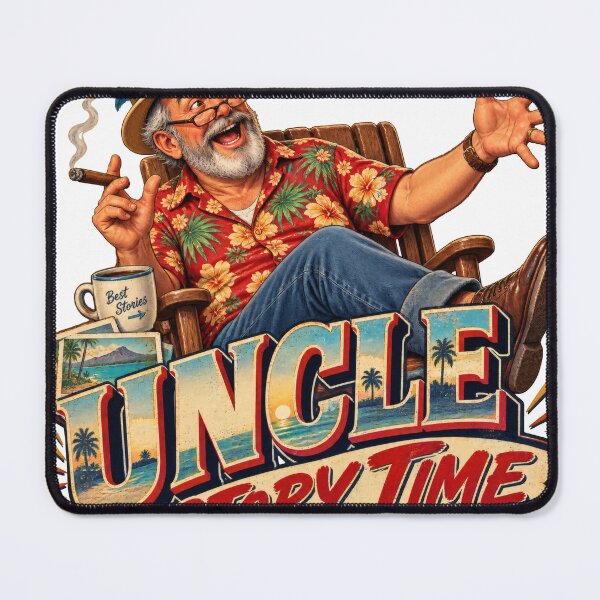 Item preview, Uncle Story Time Postcard Balkan Family designed and sold by OfficialBalkan.