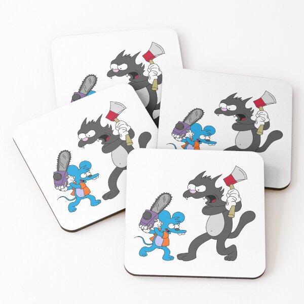 Item preview, Itchy And Scratchy designed and sold by VickyKuhnart.