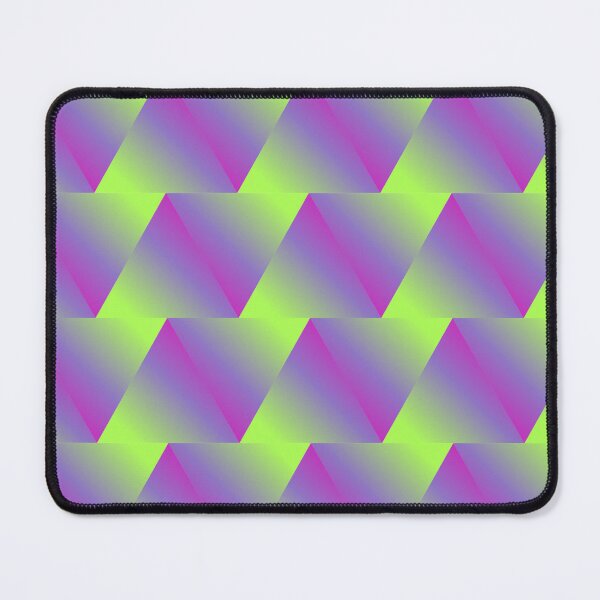 Item preview, Neon Green Purple Parallelogram Pattern designed and sold by István Beresnyák.