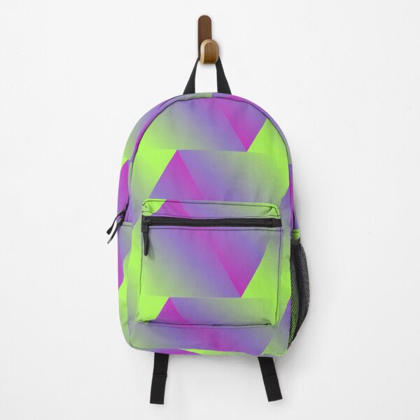 Item preview, Neon Green Purple Parallelogram Pattern designed and sold by István Beresnyák.