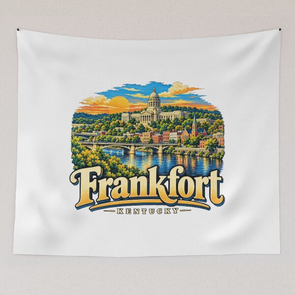 Item preview, Vintage Frankfort Kentucky Travel Souvenir Landmark Gift designed and sold by MichaeIRellov.
