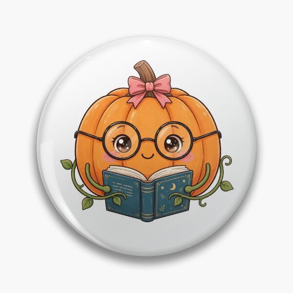 Item preview, Reading cute pumpkin designed and sold by priyankajustine.