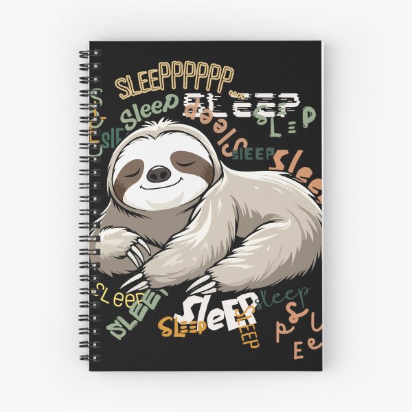 Item preview, Sleepy Sloth Cartoon, Cute Lazy Sleeping Animal designed and sold by Yesss-Mau.