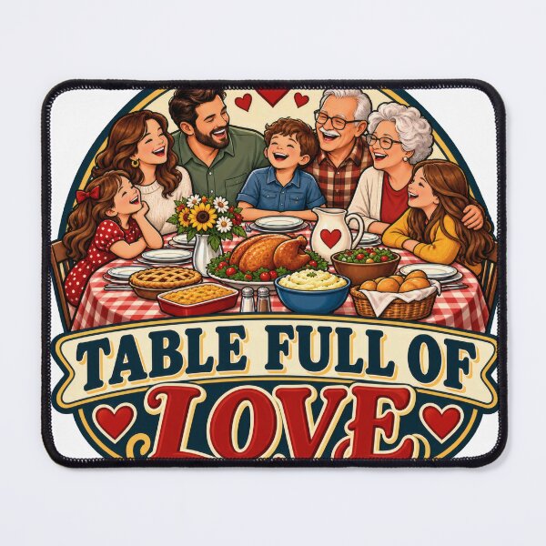 Item preview, Table Full Of Love Retro Balkan Family designed and sold by OfficialBalkan.