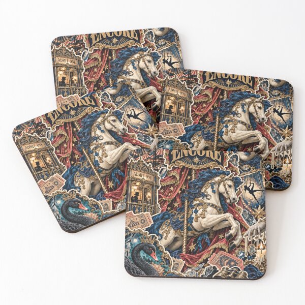 Item preview, The Last Encore – Midnight Carnival Sticker Bomb designed and sold by Inked Legacy.