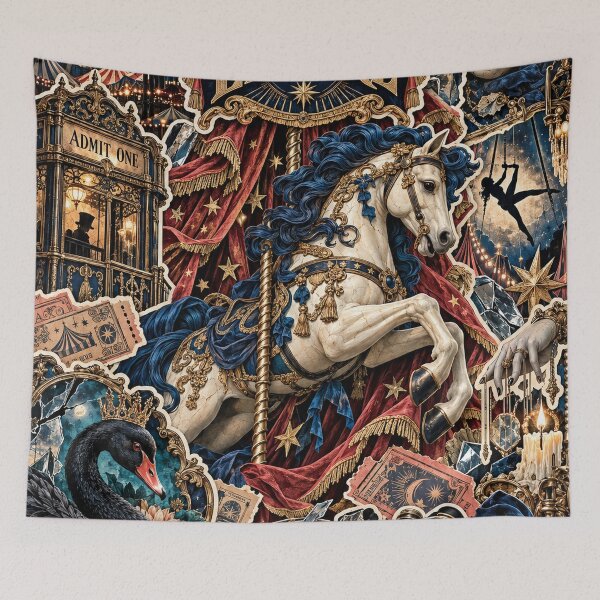 Item preview, The Last Encore – Midnight Carnival Sticker Bomb designed and sold by Inked Legacy.