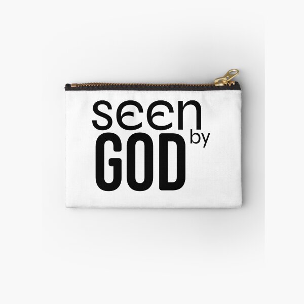 Item preview, Seen By God – Christian Faith Typography T-Shirt Design designed and sold by CrossCrafted.