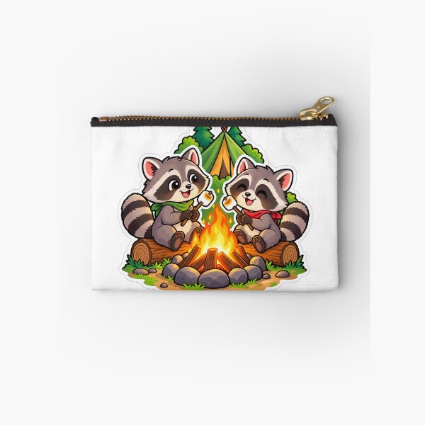 Item preview, Raccoons by the fire designed and sold by FriendlyManitoba.