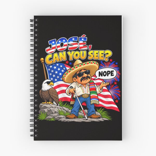 Item preview, José, Can You See? Funny Patriotic Cartoon designed and sold by takeitliterally.com.