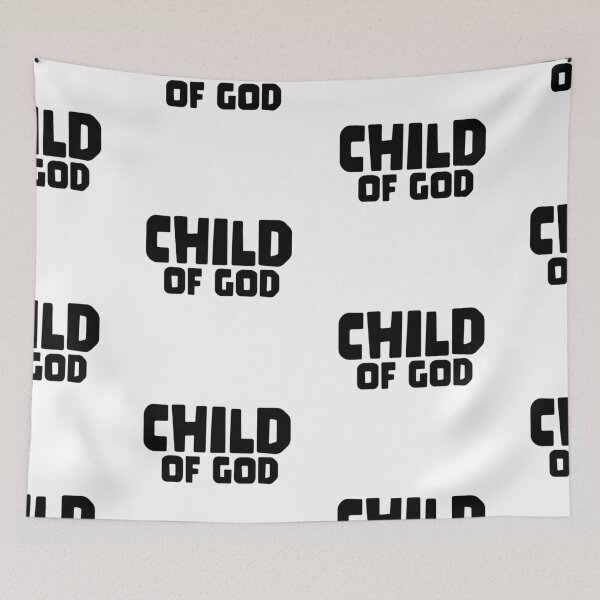 Item preview, Child Of God – Christian Faith Typography T-Shirt Design designed and sold by CrossCrafted.