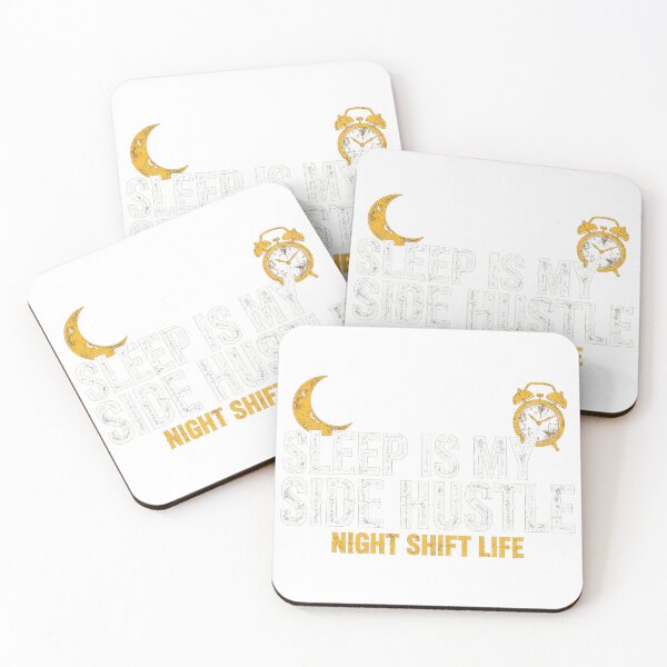Item preview, Sleep Is My Side Hustle — Funny Night Shift Shirt designed and sold by knoxhustle.