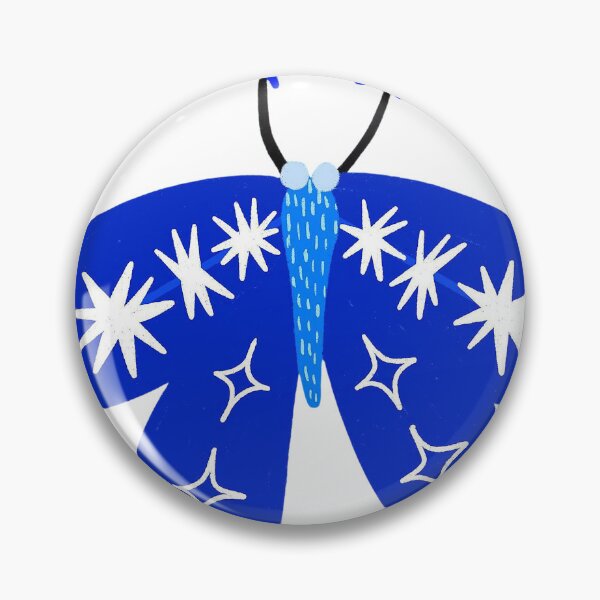 Item preview, Blue Sparkle Butterfly Whimsical Nature designed and sold by KupuKupu Malam.