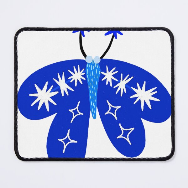 Item preview, Blue Sparkle Butterfly Whimsical Nature designed and sold by KupuKupu Malam.
