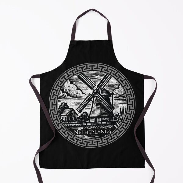 Item preview, Netherlands Vintage Woodcut Art designed and sold by Thistle-TShop.