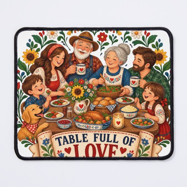 Item preview, Table Full Of Love Folk Balkan Family designed and sold by OfficialBalkan.