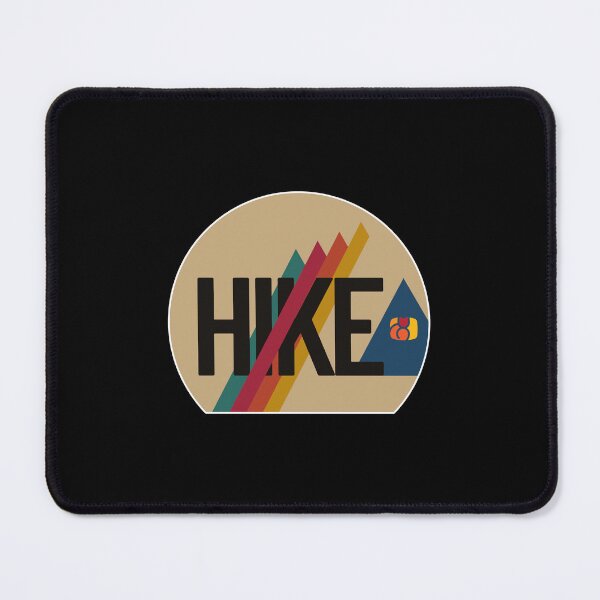 Item preview, HIKE Vintage Trail Badge – Retro Mountain Hiking Graphic designed and sold by MyNeko.
