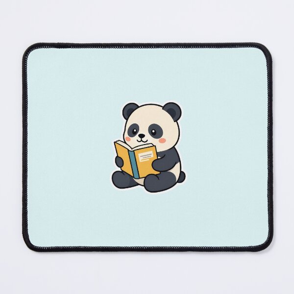 Item preview, Cute Panda Reading Book Sticker designed and sold by PrimeRootsArt.