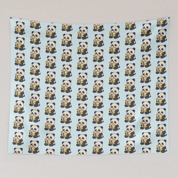 Item preview, Cute Panda Reading Book Sticker designed and sold by PrimeRootsArt.