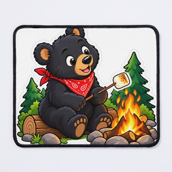 Item preview, Bears need marshmallows too designed and sold by FriendlyManitoba.