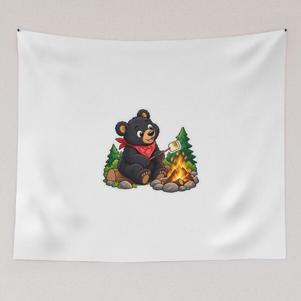 Item preview, Bears need marshmallows too designed and sold by FriendlyManitoba.
