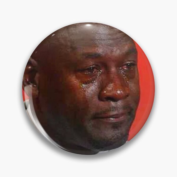Item preview, Michael Jordan crying meme designed and sold by RedVelvetUtd.