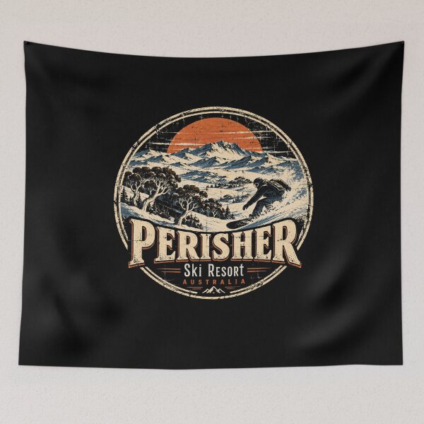 Item preview, Perisher Ski Resort designed and sold by TheEndDesign.